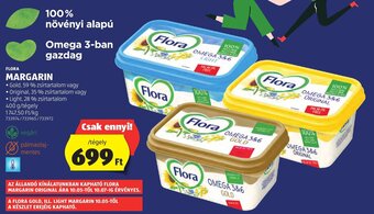 ALDI FLORA MARGARIN 400 g ajánlat