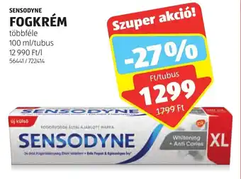 ALDI SENSODYNE FOGKRÉM 100 ml ajánlat