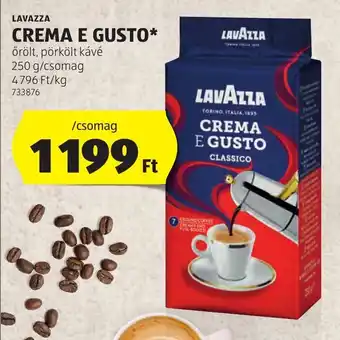 ALDI LAVAZZA CREMA E GUSTO 250 g ajánlat