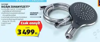 ALDI EASYHOME DIZÁJN ZUHANYSZETT ajánlat