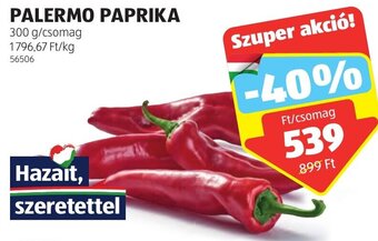 ALDI PALERMO PAPRIKA 300 g ajánlat