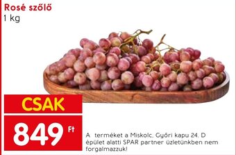 Rosé szőlő 1 kg