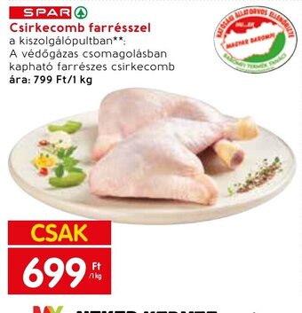 Spar SPAR Csirkecomb farrésszel 1 kg ajánlat