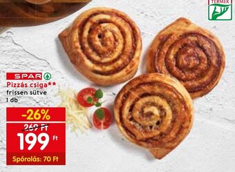 Spar SPAR Pizzás csiga 1 db ajánlat