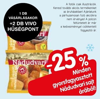 Spar Minden gyorsfagyasztott Nádudvari sajt árából! ajánlat