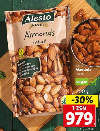 Lidl ALESTO Mandula 200 g ajánlat