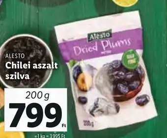 Lidl ALESTO Chilei aszalt szilva 200 g ajánlat