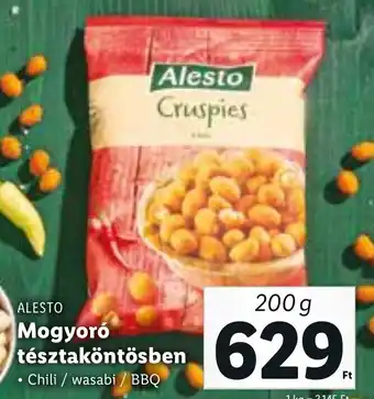 Lidl ALESTO Mogyoró tésztaköntösben 200 g ajánlat