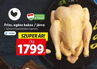 Friss, egész kakas / jérce 1 kg