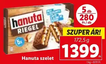 Hanuta szelet 172,5 g