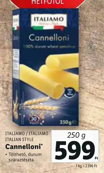 ITALIAMO / ITALIAMO ITALIAN STYLE Cannelloni 250 g