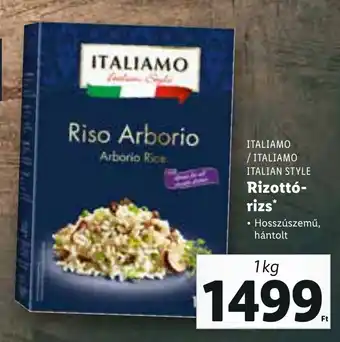 Lidl ITALIAMO / ITALIAMO ITALIAN STYLE Rizottó- rizs 1 kg ajánlat