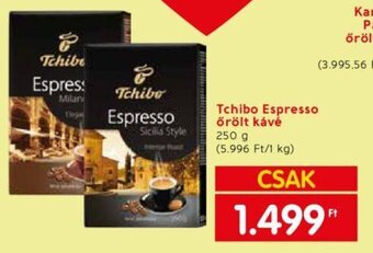 Spar Tchibo Espresso őrölt kávé 250 g ajánlat