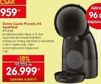 Spar Dolce Gusto Piccolo XS kávéfőző 1 db ajánlat