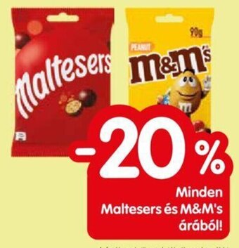 Spar Minden Maltesers és M&M's árából! ajánlat