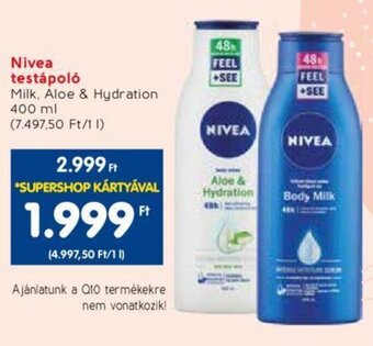 Spar Nivea testápoló 400 ml ajánlat