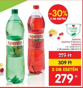 Interspar Apenta, Apenta Vitamixx üditőital 1,5 l ajánlat
