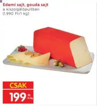 Interspar Edami sajt, gouda sajt 10 dkg ajánlat
