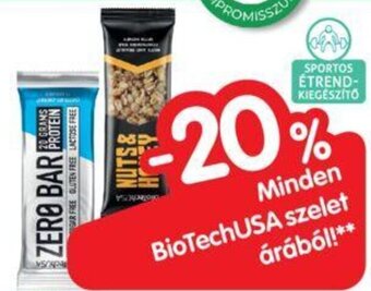Interspar Minden BioTechUSA szelet árából! ajánlat