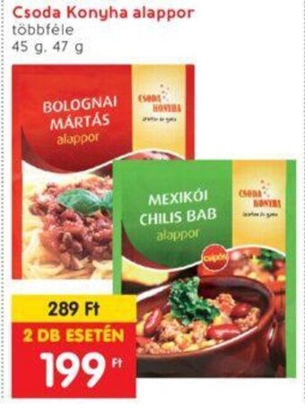 Interspar Csoda Konyha alappor 45 / 47 g ajánlat