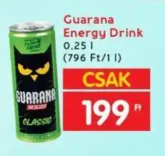Guarana Energy Drink 0,25 l