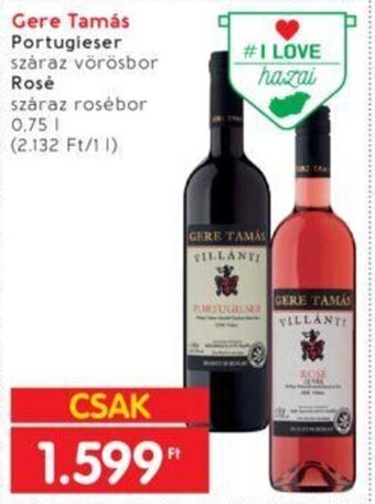 Gere Tamás 0,75 l