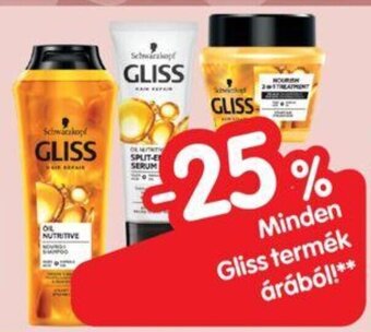 Interspar Minden Gliss termék árából! ajánlat