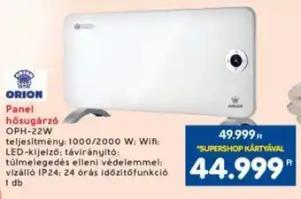 ORION Panel hősugárzó 1 db