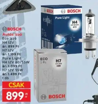 Interspar BOSCH Autós izzó 1 db ajánlat