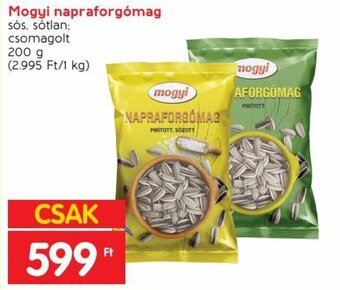Spar Mogyi napraforgómag 200 g ajánlat