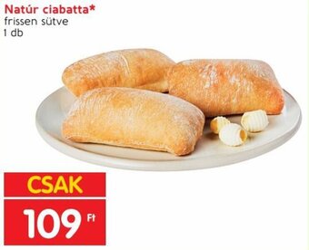 Spar Natúr ciabatta 1 db ajánlat