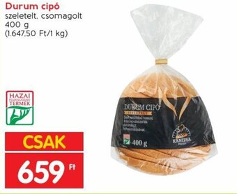 Spar Durum cipó 400 g ajánlat