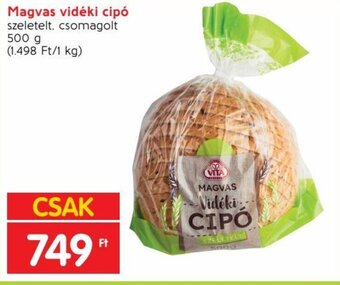Spar Magvas vidéki cipó 500 g ajánlat