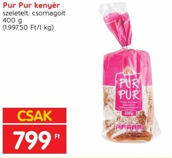 Spar Pur Pur kenyér 400 g ajánlat