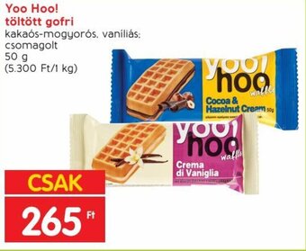 Spar Yoo Hoo! töltött gofri 50 g ajánlat