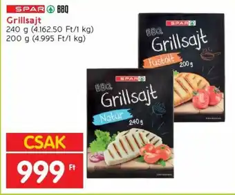 Spar SPAR Grillsajt 240 / 200 g ajánlat