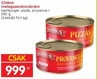 Spar Globus melegszendvicskrém 290 g ajánlat