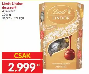 Lindt Lindor desszert 200 g