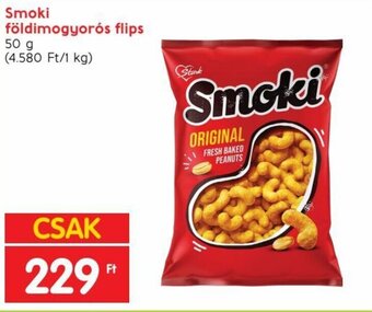 Smoki földimogyorós flips 50 g