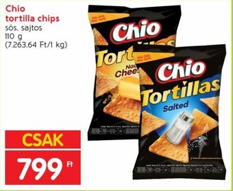 Spar Chio tortilla chips 110 g ajánlat