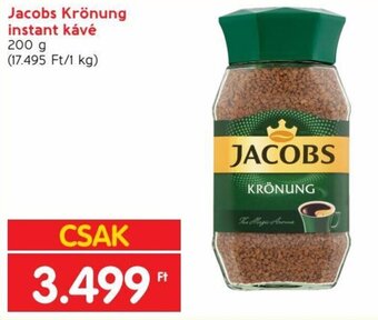 Spar Jacobs Krönung instant kávé 200 g ajánlat