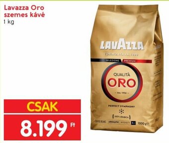 Spar Lavazza Oro szemes kávé 1 kg ajánlat
