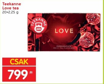 Teekanne Love tea 20 x 2,25 g
