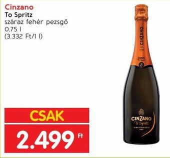 Cinzano 0,75 l