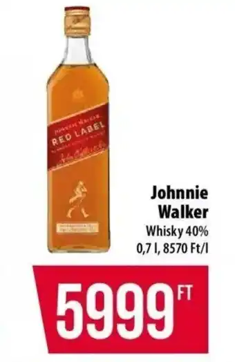 Coop Johnnie Walker Whisky 40% 0,7 ajánlat