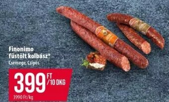 Coop Finonimo füstölt kolbász 10 dkg ajánlat