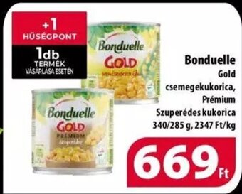 Coop Bonduelle csemegekukorica, kukorica 340/285 g ajánlat