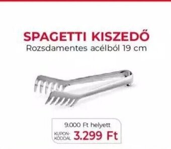 SPAGETTI KISZEDŐ