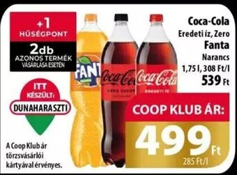 Coop Coca-Cola 1,75l ajánlat