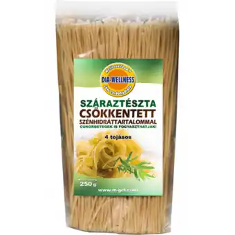 Auchan Dia-wellness spagetti tészta 250 g ajánlat